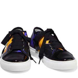 🎉🥂 HP 🥂🎉 LANVIN CAP-TOE LEATHER SNEAKERS